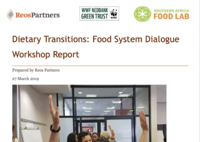 Dietary Transitions: Food System Dialogue Workshop Report