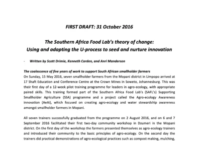 SSA Dialogue to Innovation draft